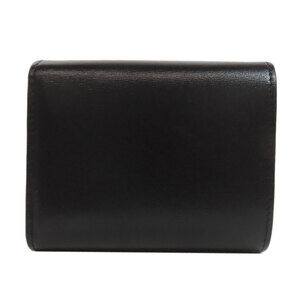 Celine Triomphe Wallet Bifold Leather Flap